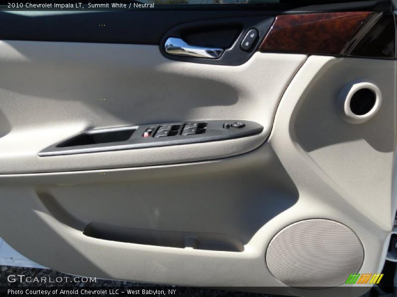 Summit White / Neutral 2010 Chevrolet Impala LT