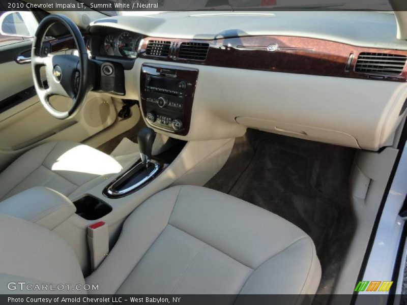 Summit White / Neutral 2010 Chevrolet Impala LT