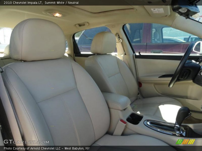 Summit White / Neutral 2010 Chevrolet Impala LT