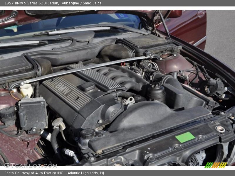 Aubergine / Sand Beige 1997 BMW 5 Series 528i Sedan