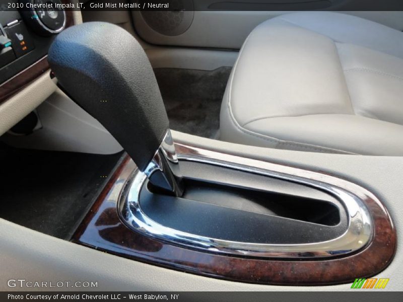 Gold Mist Metallic / Neutral 2010 Chevrolet Impala LT