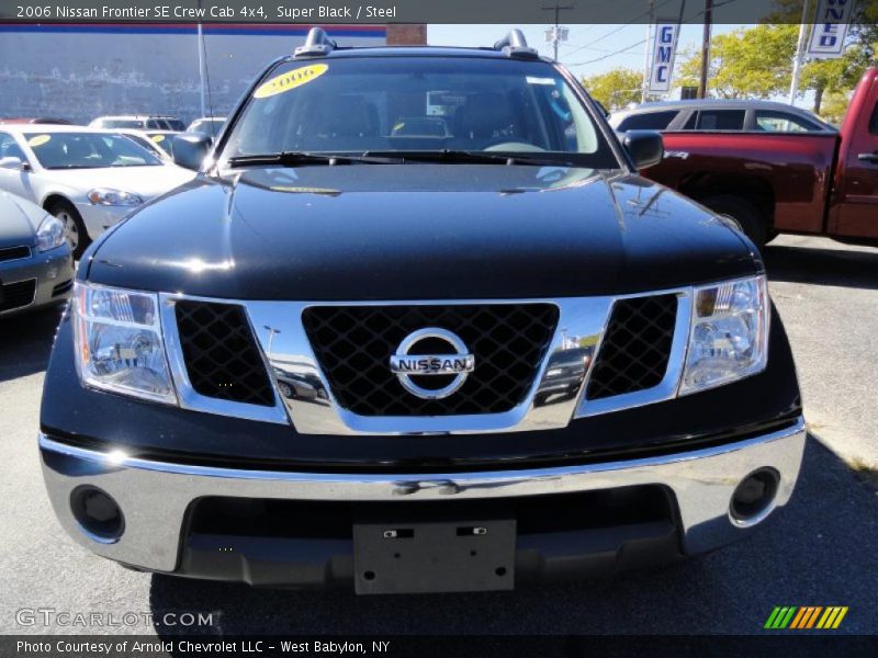 Super Black / Steel 2006 Nissan Frontier SE Crew Cab 4x4