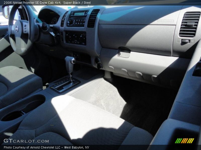 Super Black / Steel 2006 Nissan Frontier SE Crew Cab 4x4