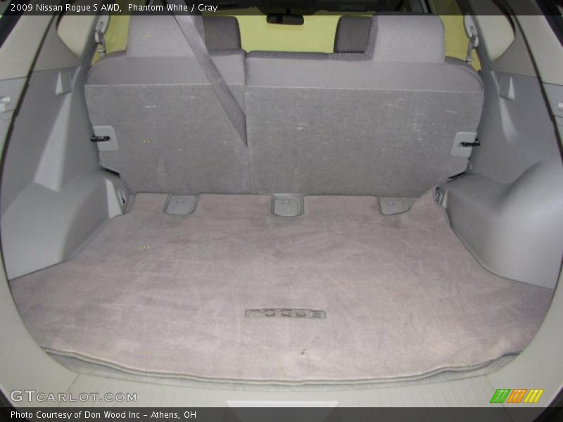 Phantom White / Gray 2009 Nissan Rogue S AWD