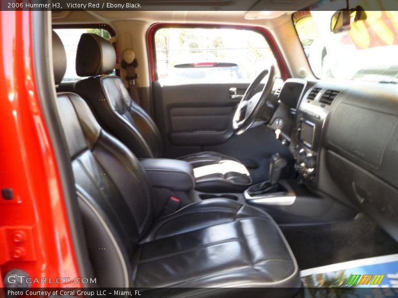 Victory Red / Ebony Black 2006 Hummer H3