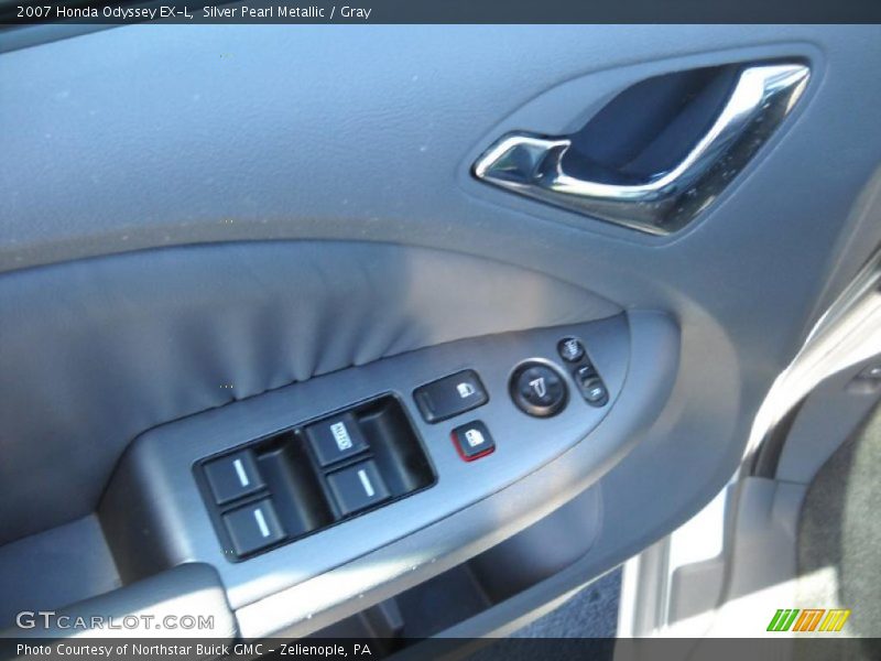 Silver Pearl Metallic / Gray 2007 Honda Odyssey EX-L
