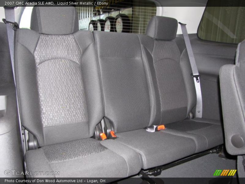Liquid Silver Metallic / Ebony 2007 GMC Acadia SLE AWD