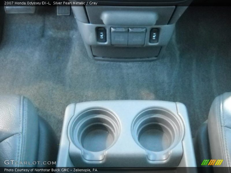 Silver Pearl Metallic / Gray 2007 Honda Odyssey EX-L