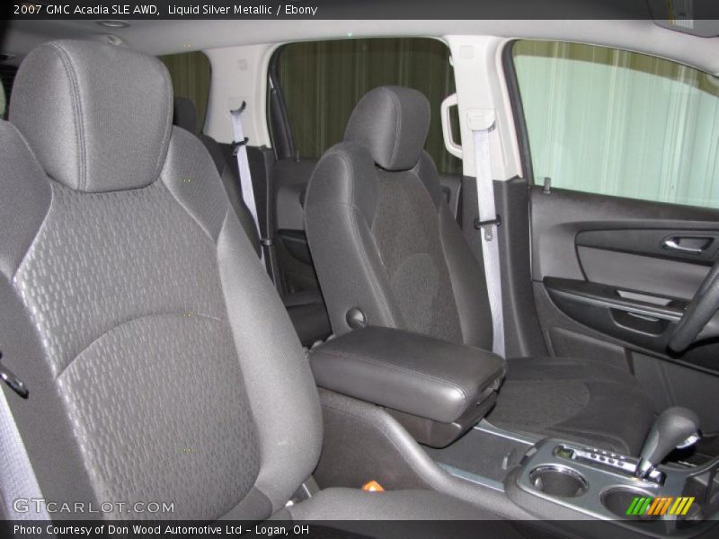 Liquid Silver Metallic / Ebony 2007 GMC Acadia SLE AWD