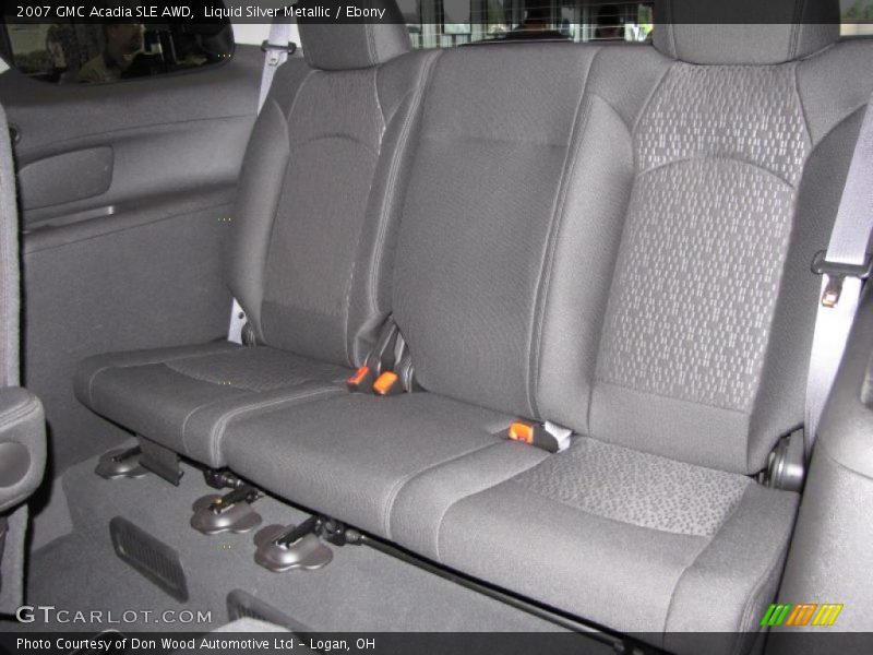 Liquid Silver Metallic / Ebony 2007 GMC Acadia SLE AWD