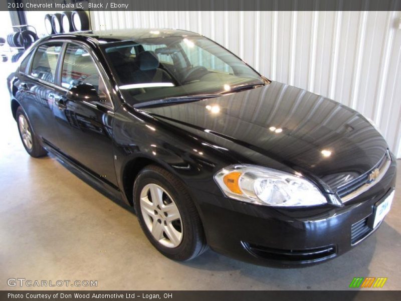 Black / Ebony 2010 Chevrolet Impala LS