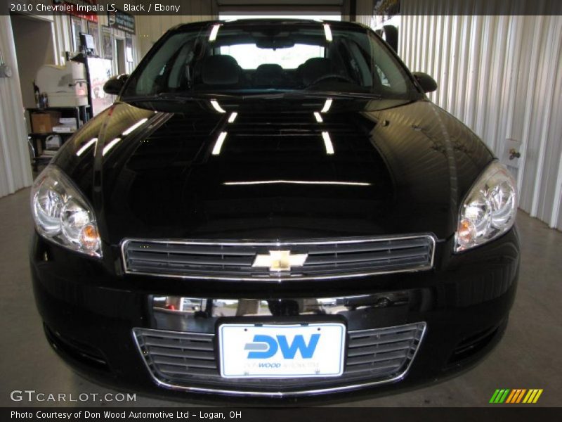 Black / Ebony 2010 Chevrolet Impala LS