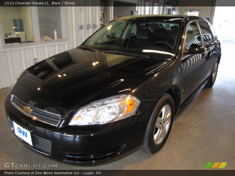 Black / Ebony 2010 Chevrolet Impala LS