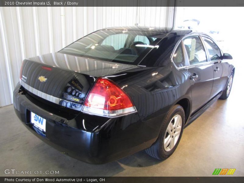 Black / Ebony 2010 Chevrolet Impala LS
