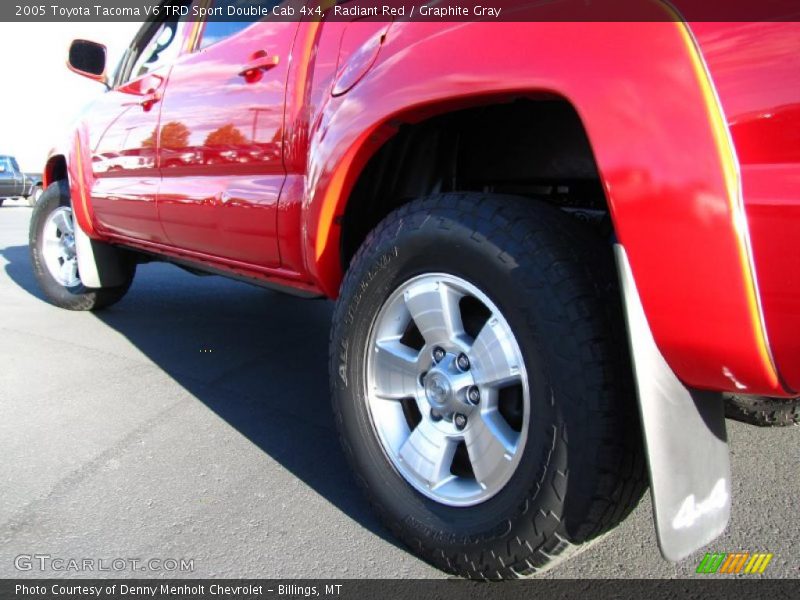 Radiant Red / Graphite Gray 2005 Toyota Tacoma V6 TRD Sport Double Cab 4x4