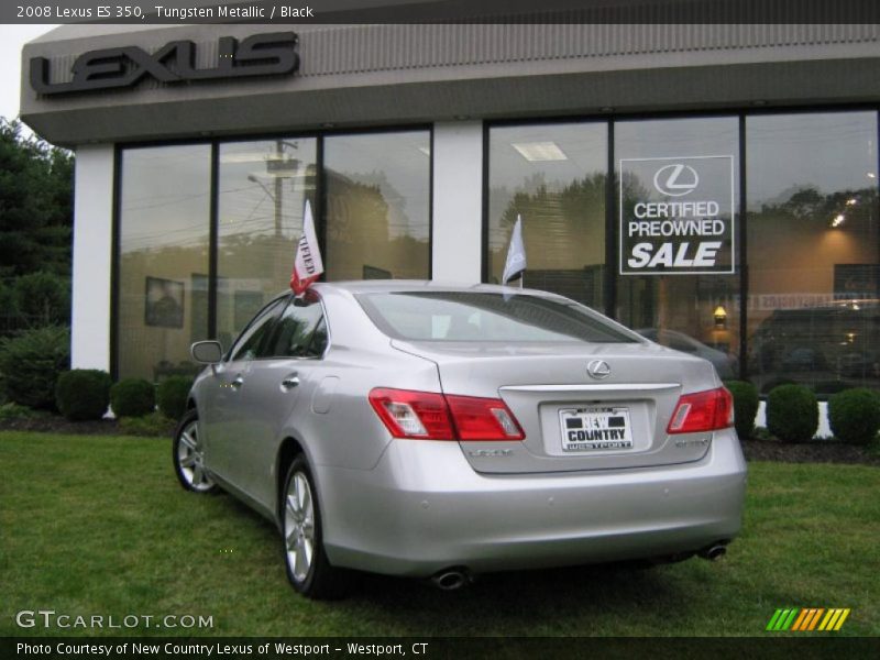 Tungsten Metallic / Black 2008 Lexus ES 350