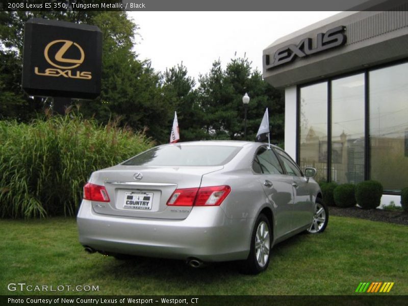 Tungsten Metallic / Black 2008 Lexus ES 350