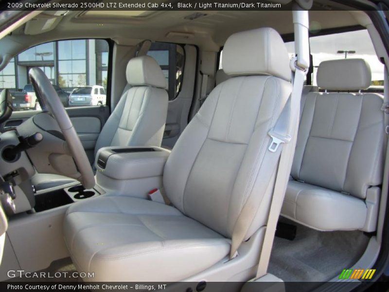 Black / Light Titanium/Dark Titanium 2009 Chevrolet Silverado 2500HD LTZ Extended Cab 4x4