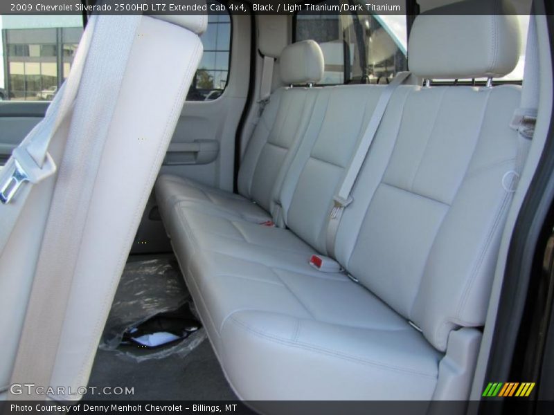 Black / Light Titanium/Dark Titanium 2009 Chevrolet Silverado 2500HD LTZ Extended Cab 4x4