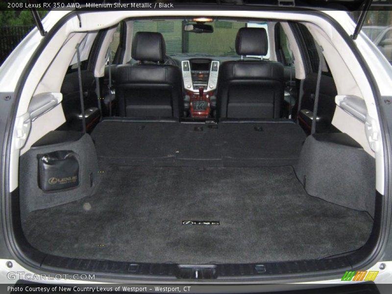 Millenium Silver Metallic / Black 2008 Lexus RX 350 AWD