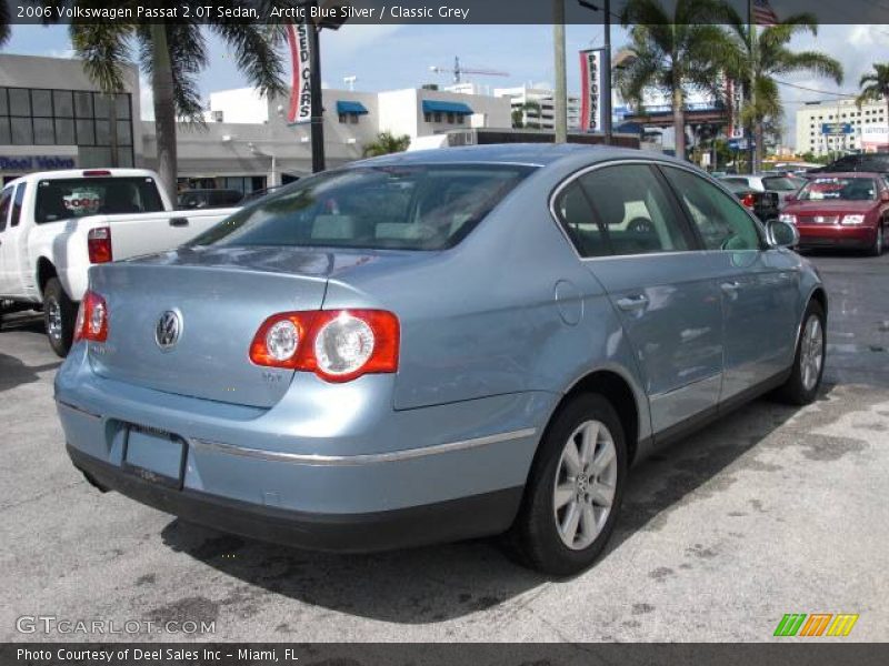 Arctic Blue Silver / Classic Grey 2006 Volkswagen Passat 2.0T Sedan
