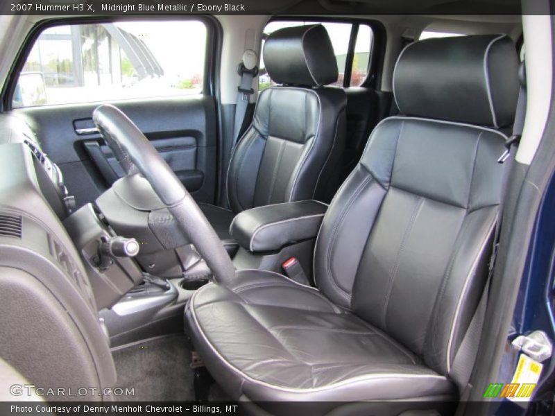 Midnight Blue Metallic / Ebony Black 2007 Hummer H3 X