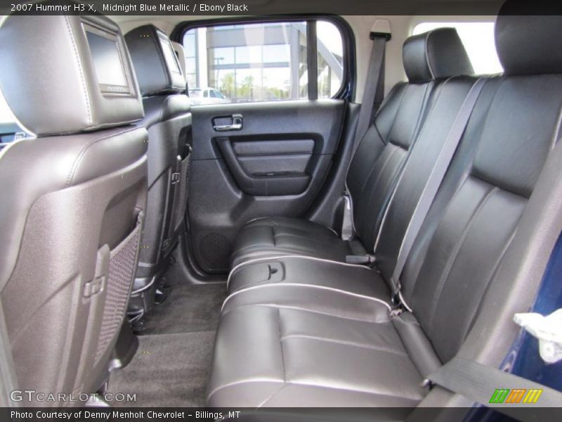 Midnight Blue Metallic / Ebony Black 2007 Hummer H3 X