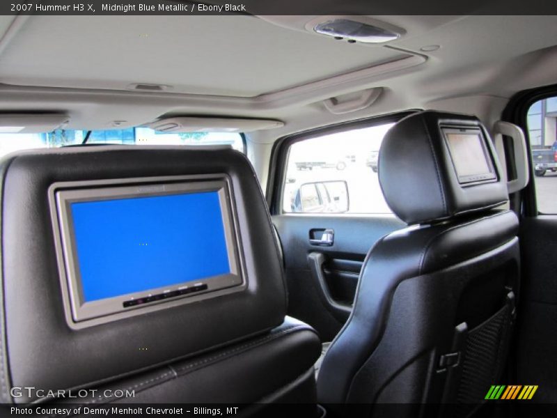 Midnight Blue Metallic / Ebony Black 2007 Hummer H3 X