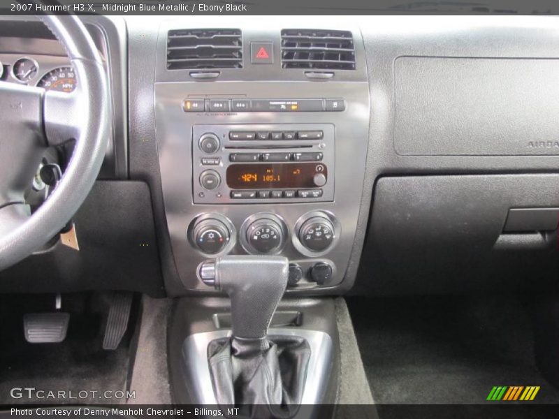 Midnight Blue Metallic / Ebony Black 2007 Hummer H3 X