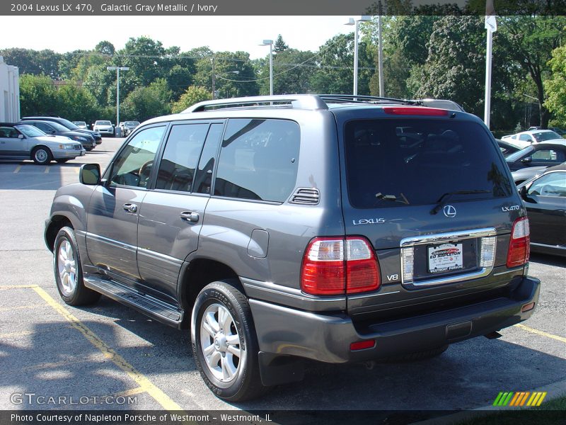 Galactic Gray Metallic / Ivory 2004 Lexus LX 470