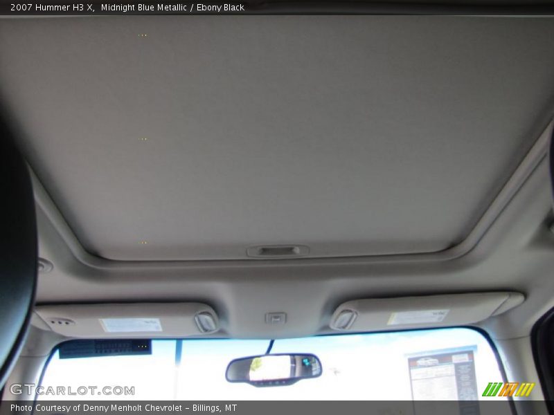 Midnight Blue Metallic / Ebony Black 2007 Hummer H3 X