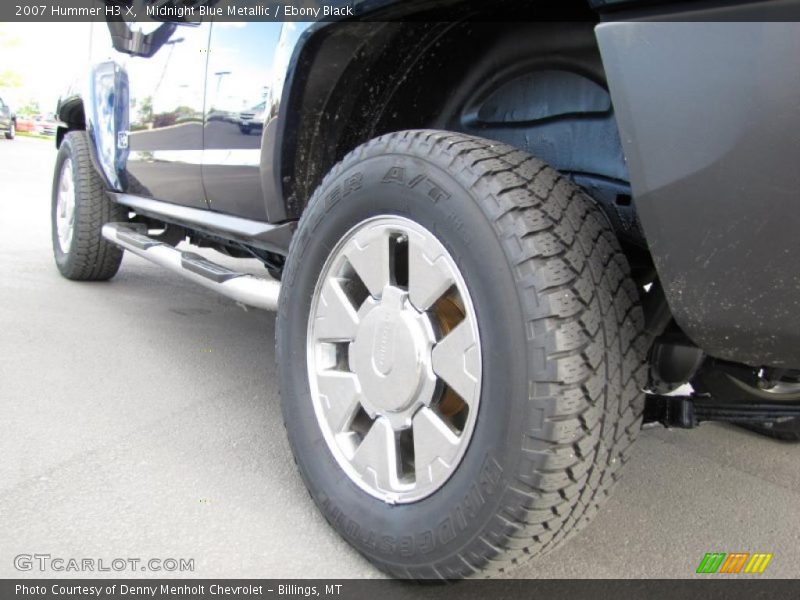 Midnight Blue Metallic / Ebony Black 2007 Hummer H3 X
