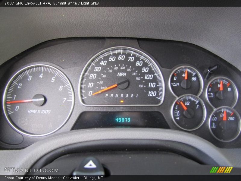 Summit White / Light Gray 2007 GMC Envoy SLT 4x4