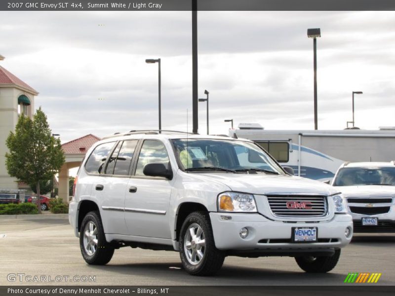 Summit White / Light Gray 2007 GMC Envoy SLT 4x4