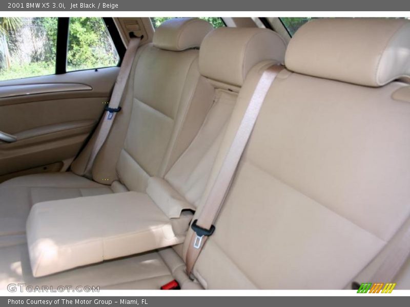 Jet Black / Beige 2001 BMW X5 3.0i