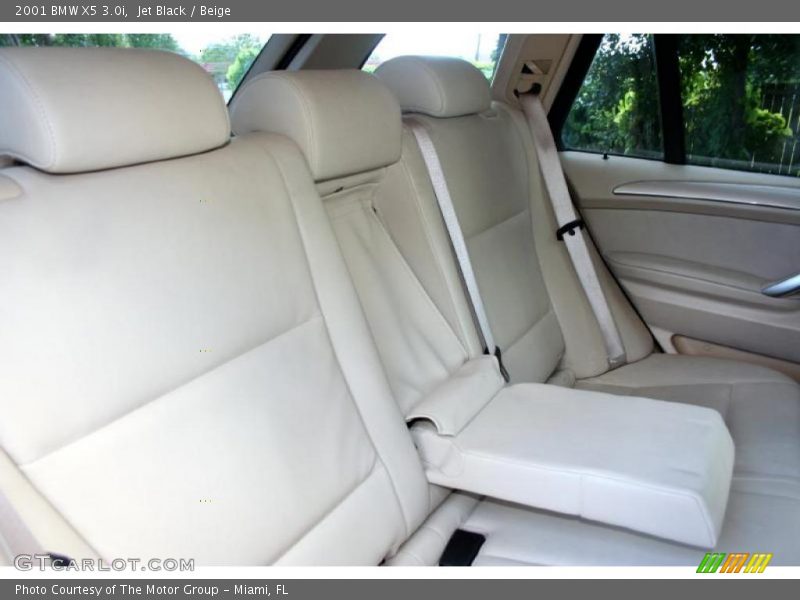 Jet Black / Beige 2001 BMW X5 3.0i
