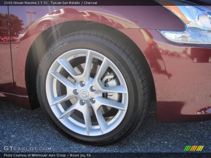 Tuscan Sun Metallic / Charcoal 2009 Nissan Maxima 3.5 SV