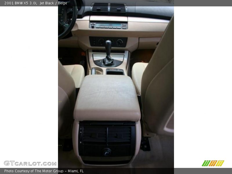 Jet Black / Beige 2001 BMW X5 3.0i