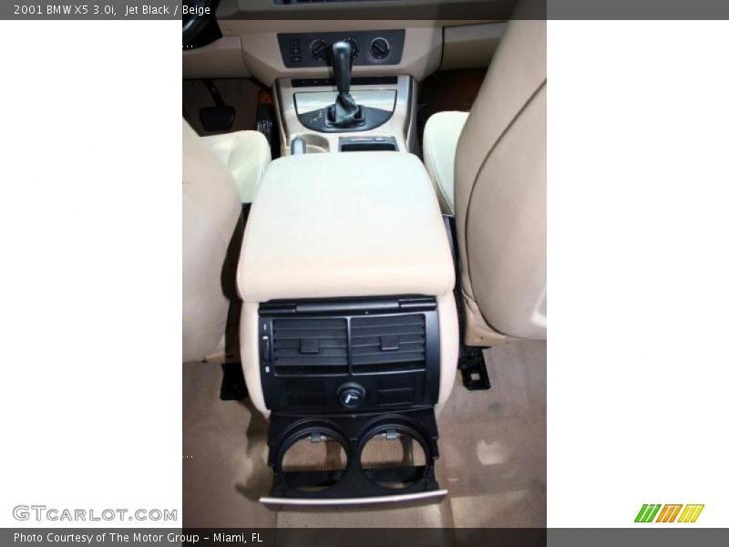 Jet Black / Beige 2001 BMW X5 3.0i