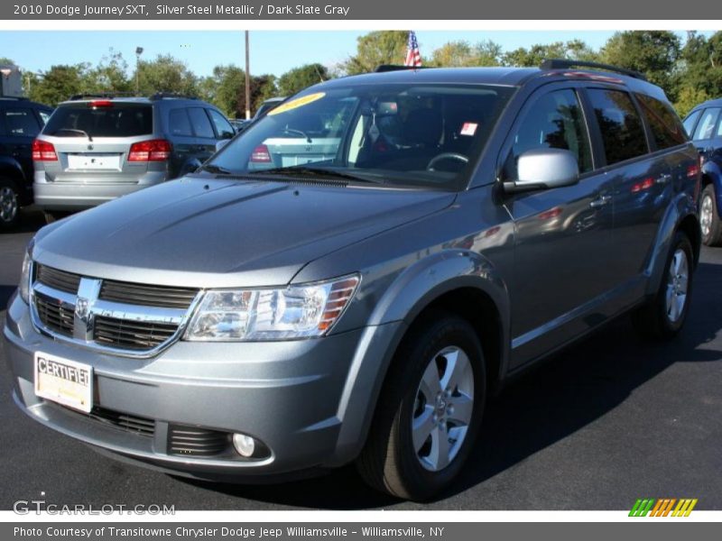 Silver Steel Metallic / Dark Slate Gray 2010 Dodge Journey SXT