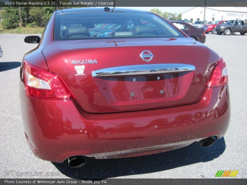 Tuscan Sun Metallic / Charcoal 2009 Nissan Maxima 3.5 SV