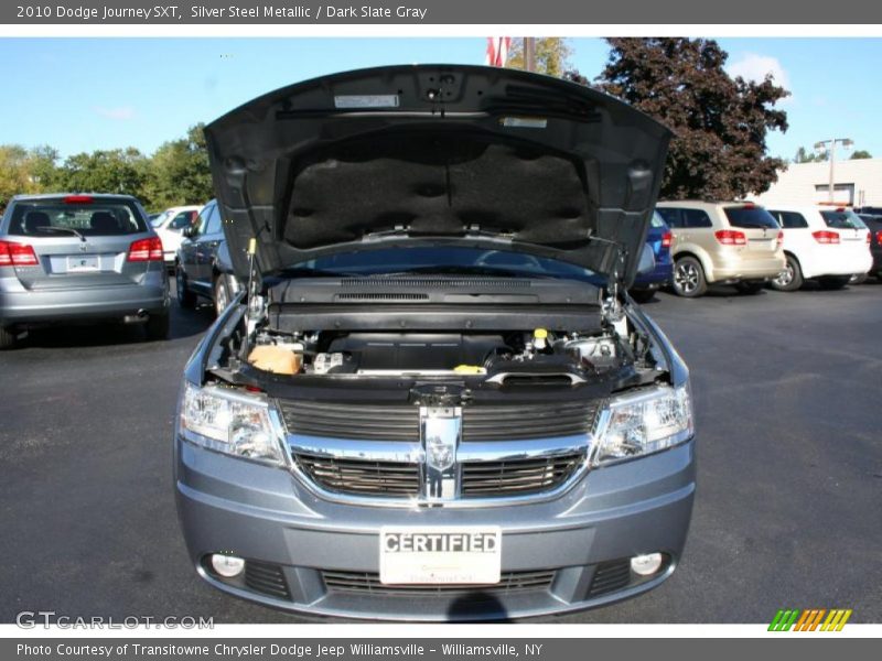 Silver Steel Metallic / Dark Slate Gray 2010 Dodge Journey SXT