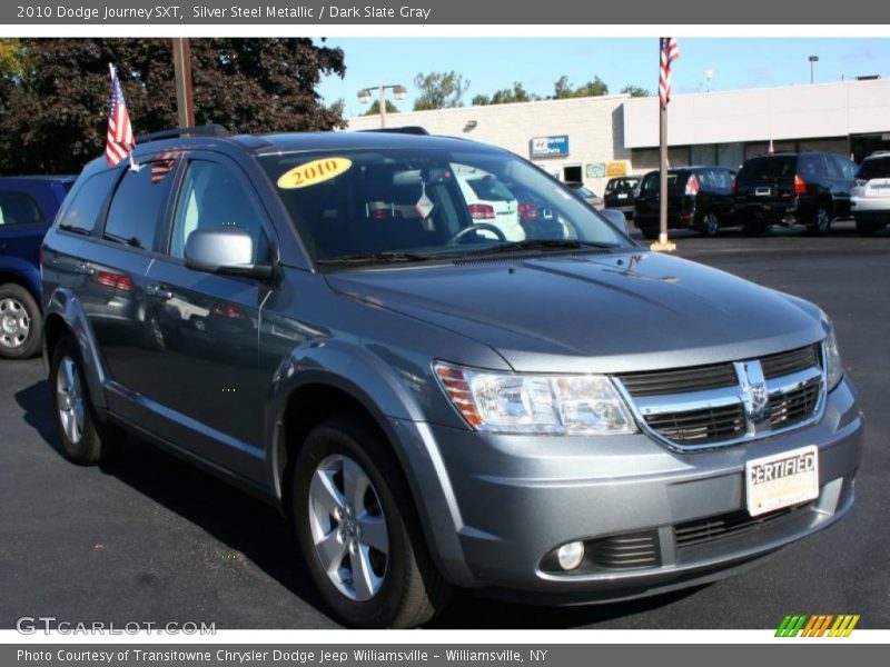 Silver Steel Metallic / Dark Slate Gray 2010 Dodge Journey SXT