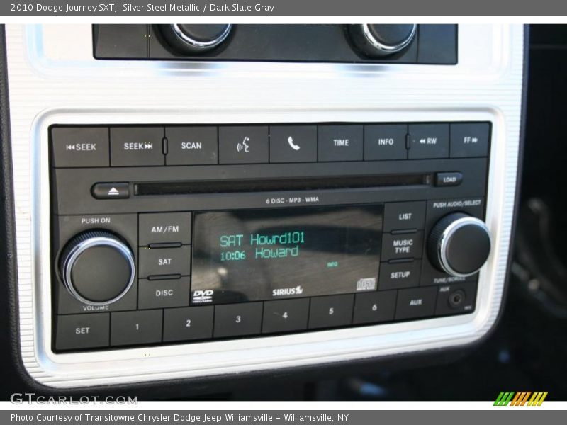 Silver Steel Metallic / Dark Slate Gray 2010 Dodge Journey SXT