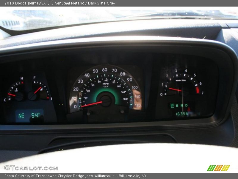 Silver Steel Metallic / Dark Slate Gray 2010 Dodge Journey SXT