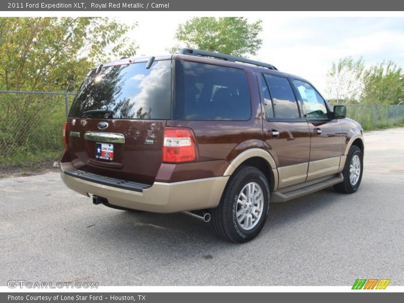 Royal Red Metallic / Camel 2011 Ford Expedition XLT