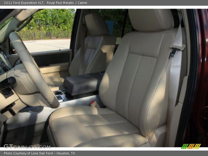 Royal Red Metallic / Camel 2011 Ford Expedition XLT