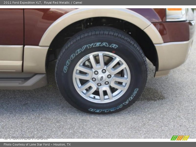 Royal Red Metallic / Camel 2011 Ford Expedition XLT