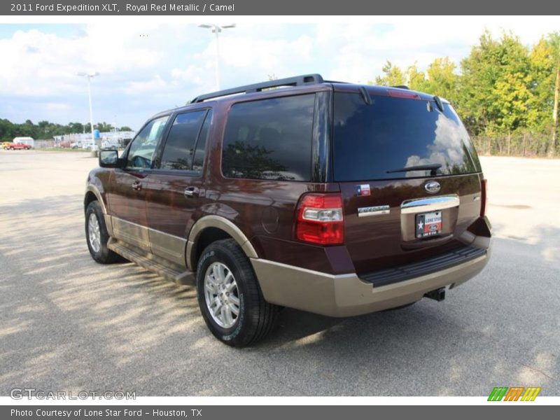 Royal Red Metallic / Camel 2011 Ford Expedition XLT