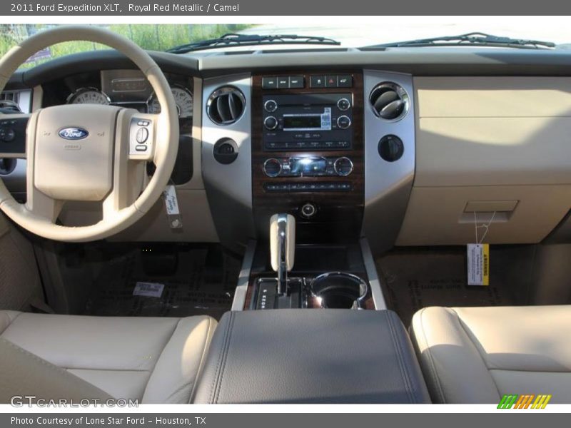 Royal Red Metallic / Camel 2011 Ford Expedition XLT